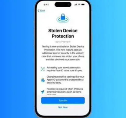 电白苹果授权维修店分享被盗设备保护功能开启方法 