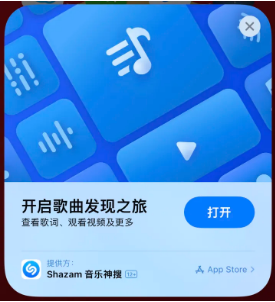 电白苹果14维修站分享iPhone14音乐识别功能使用方法 