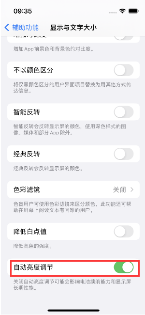 电白苹果15维修店分享iPhone 15 Pro系列屏幕亮度 